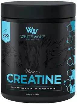healthylife White Wolf Nutrition Creatine Monohydrate 500g offer