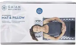 healthylife Gaiam Acupressure Mat & Pillow offer