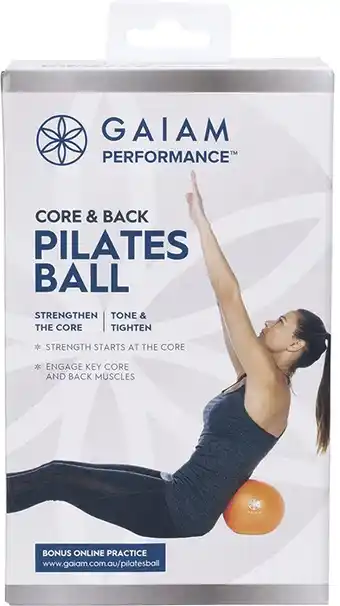 healthylife Gaiam Core & Back Pilates Ball offer
