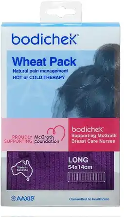 healthylife Bodichek Hot/Cold Wheat Pack Long Narrow Assorted Colours offer