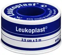 healthylife Leukoplast Waterproof Tape White 2.5cm x 5m 1 Roll offer