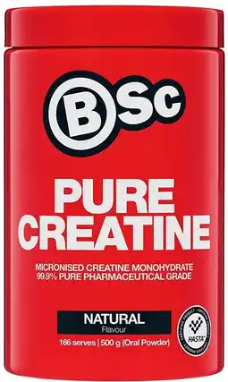 healthylife BSc Body Science Creatine 500g offer