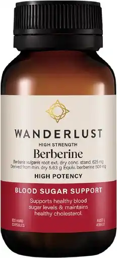 healthylife Wanderlust Berberine Capsules 120 Capsules offer