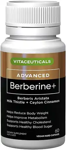 healthylife Vitaceuticals Advanced Berberine + 60 Capsules offer