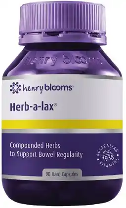 healthylife Henry Blooms Herb-A-Lax 90 Capsules offer
