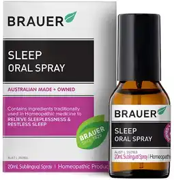 healthylife Brauer Sleep Oral Spray 20ml offer