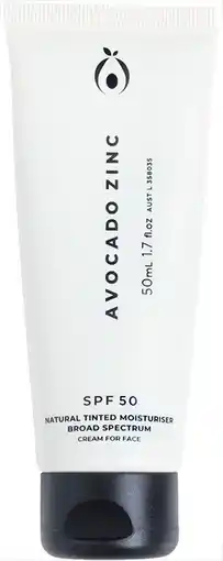 healthylife Avocado Zinc Natural Tinted Moisturiser 50ml Varieties offer