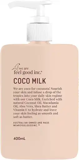 healthylife We Are Feel  Good Inc Coco Body Milk 400ml offer