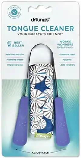 healthylife Dr Tungs Tongue Cleaner Stainless Steel offer