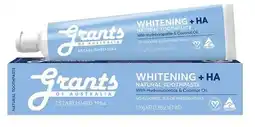 healthylife Grants Whitening with HA Natural Toothpaste 110g offer