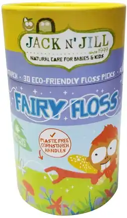 healthylife Jack N Jill Fairy Floss Picks 30 Pack offer