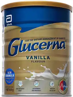 healthylife Glucerna Shake Vanilla Flavour 850g offer