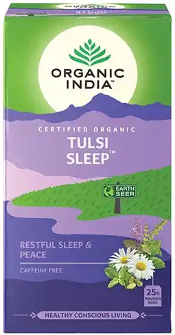 healthylife Organic India Tulsi Sleep Tea Bags 25 Pack offer