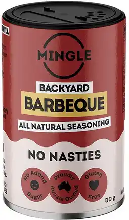 healthylife Mingle Backyard Barbecue All Natural Seasoning 50g offer