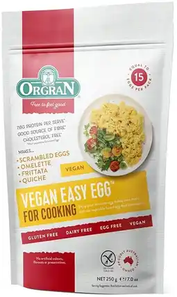 healthylife Orgran Vegan Easy Egg Mix Pouch 250g offer