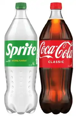 IGA Coca‑Cola, Sprite or Fanta 1.25 Litre Selected Varieties offer