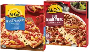 IGA McCain Family Pizza 490‑500g Selected Varieties offer