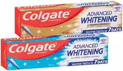 IGA Colgate Advanced Whitening or MaxFresh Cool Mint Toothpaste 115g Selected Varieties offer