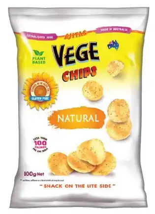 IGA Ajitas Vege Chips 100g or Rice Crackers 75g Selected Varieties offer