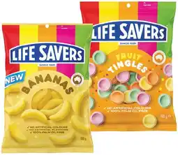 IGA Life Savers Share Pack 150β205g Selected Varieties offer