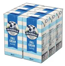 IGA Devondale Long Life Milk 6x200mL Selected Varieties offer