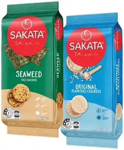IGA Sakata Rice Crackers 80‑90g Selected Varieties offer