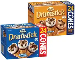 IGA Peters Drumstick 24 Pack Selected Varieties offer