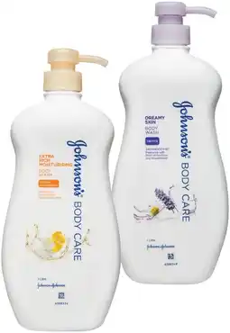 IGA Johnson’s Body Care Moisturising Body Wash 1 Litre Selected Varieties offer