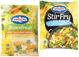 IGA Birds Eye Steamfresh or Stir Fry Vegetables 450‑500g Selected Varieties offer