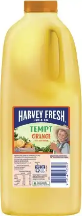 IGA Harvey Fresh Tempt Juice Drink 2 Litre Selected Varieties offer