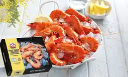 IGA Sea Harvest Cooked Exmouth Medium Endeavour Prawns 1kg offer