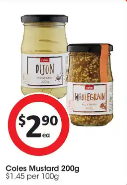 Coles Coles mustard offer