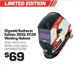 Repco Cigweld bathurst edition 2025 xc20 welding helmet offer