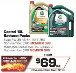 Repco Castrol 10l bathurst packs offer