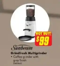 The Good Guys Sunbeam grindfresh multigrinder offer