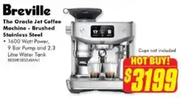 The Good Guys Breville the oracle jet coffee machine brushed offer