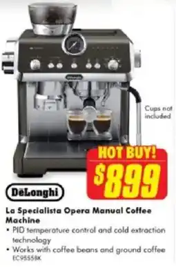 The Good Guys La specialista opera manual coffee machine offer
