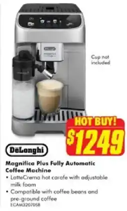 The Good Guys Magnifica plus fully automatic coffee machine offer