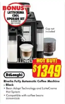 The Good Guys Rivelia fully automatic coffee machine offer