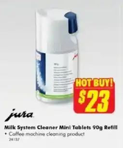 The Good Guys Milk system cleaner mini tablets offer
