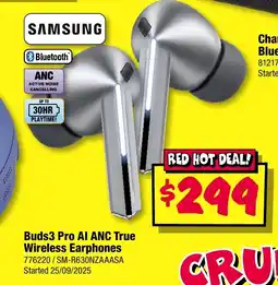 JB Hi-Fi Buds3 pro ai anc true wireless earphones offer
