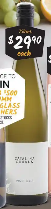 Cellarbrations Catalina Sounds Range offer