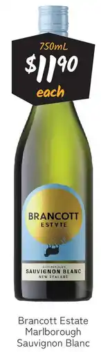 Cellarbrations Brancott Estate Marlborough Sauvignon Blanc offer