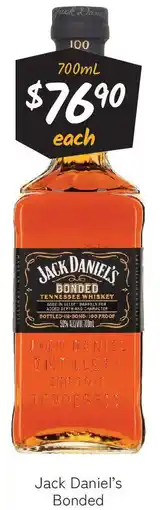 Cellarbrations Jack Daniel's Bonded offer