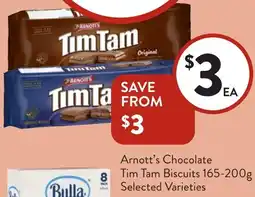 Foodworks Arnott's Chocolate Tim Tam Biscuits offer