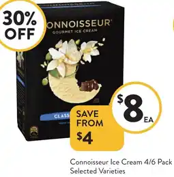 Foodworks Connoisseur Ice Cream offer