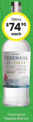 The Bottle O Teremana tequila blanco offer