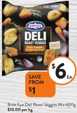 Foodworks Birds Eye Deli Roast Veggies Mix offer