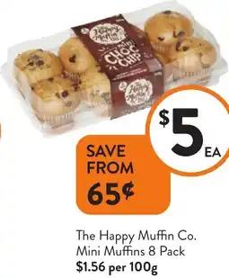 Foodworks The Happy Muffin Co. Mini Muffins offer