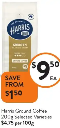 Foodworks Harris Ground Coffee offer